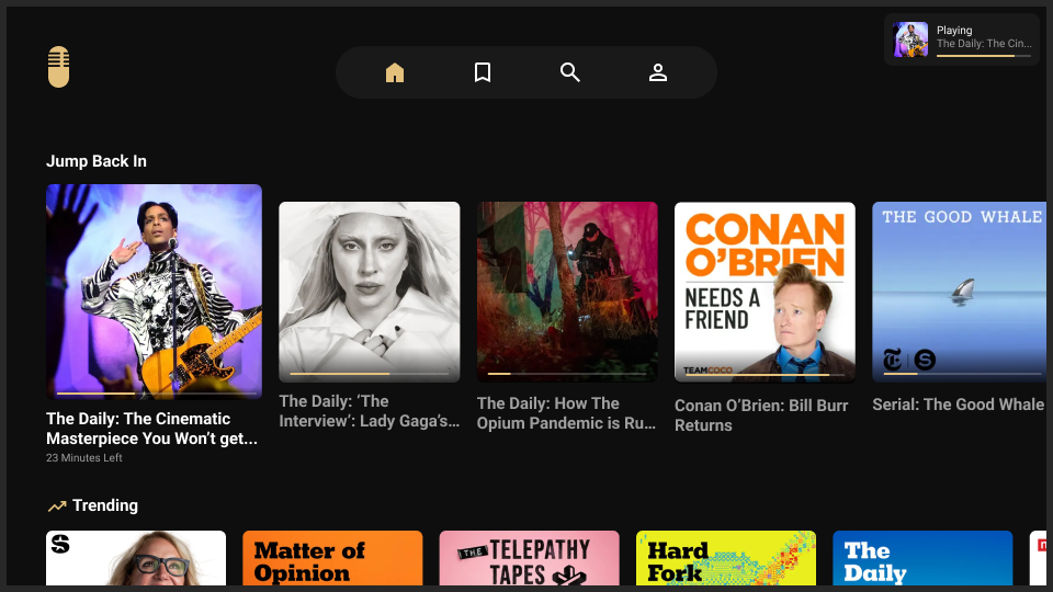 CapsuleTV app preview